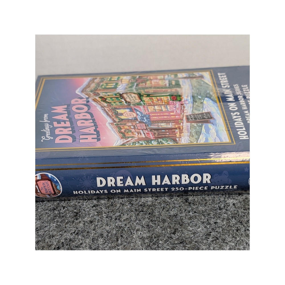 Dream Harbor Holidays on Main Street 250 Piece Puzzle Laurie Gilmore Bookish - Picture 4 of 5